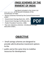 Government of India Small Savings Schemes