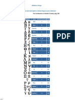 Astrum Argentum - Alfabeto Grego PDF