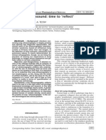 Lung and Ultrasound