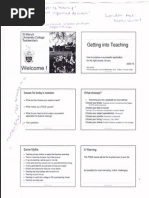 Download Getting Into Teaching by shooshtari8459 SN23124084 doc pdf
