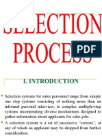 9. Selection Process