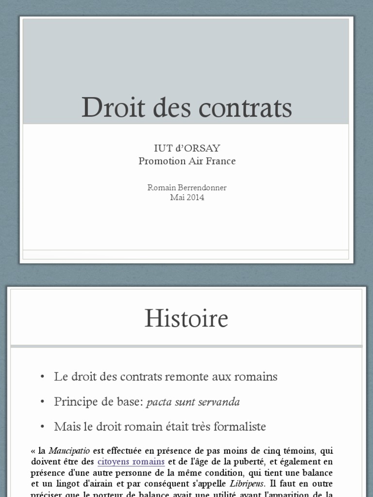 Droit Des Contrats Nullité du contrat en droit civil français Droit