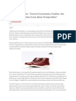 Foremost, Sepatu Unik Berfootprint Aksara Sunda