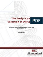 The Analysis and Valuation of Disruption - Derek Nelson