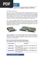 Cisco 4- And 8-Port Gigabit Ethernet EHWICs