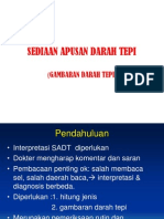 SEDIAAN APUSAN DARAH TEPI