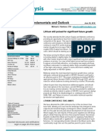 First Analysis Lithium Update June 2014