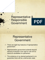 Representative Responsible Government