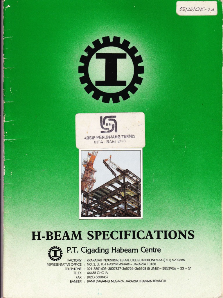 Cigading H Beam | PDF | Disabled Sports | Civil Engineering