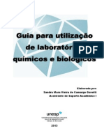 Treinamento Para Utilizacao de Laboratorios Quimicos e Biologicos Leitura