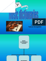 Music Dictionaries