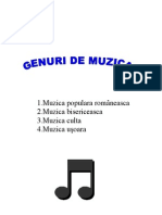 Genuri de Muzica