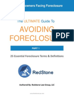 25 Essential Foreclosure Terms and Definitions eBook by Redstone Law Group
