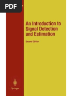 Steven M. Kay-Fundamentals of Statistical Signal Processing Steven M. Kay-Fundamentals of Statistical Signal Processing