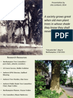 Urban Trees: A Presentation by Lilly Lombard