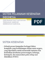 Sistem Pelayanan Kesehatan