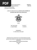 Download Hasil Survey Aspek K3 Petugas Linen Kotor Instalasi Laundry Di Ibsi Amirah-dian by Azurin Syazlina Belkhaini SN231293403 doc pdf