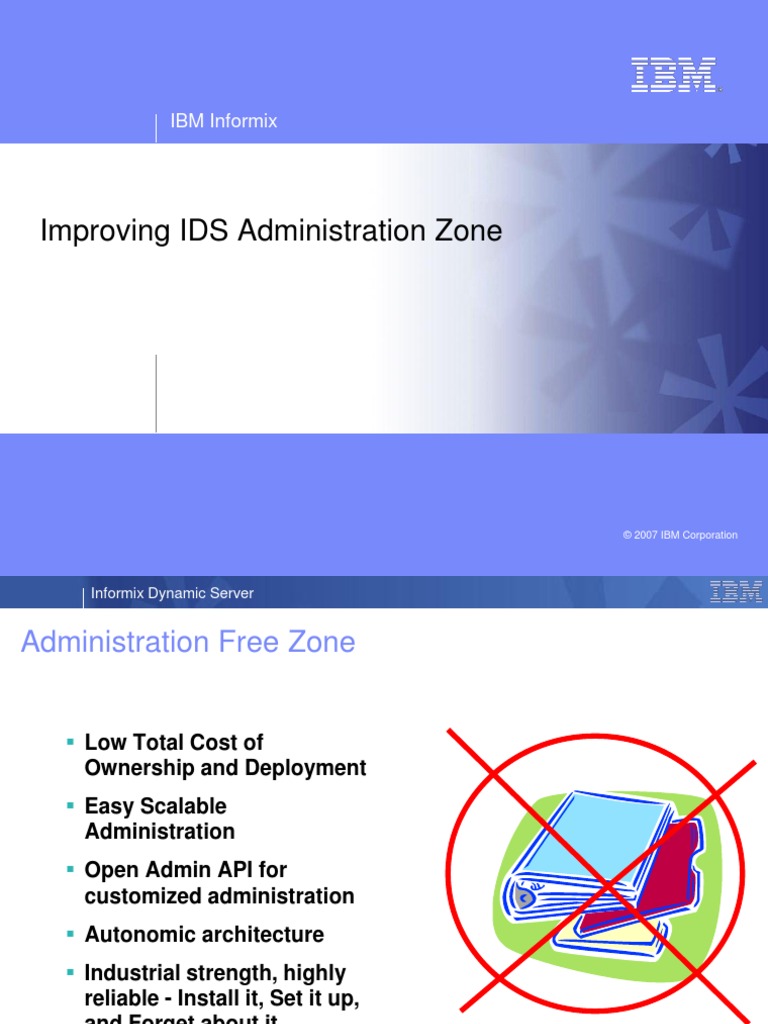 IDS11 Admin Features | PDF | Sql | Databases