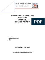 FORMATO PROYECTO GOBERNACIÓN