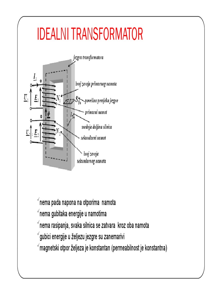 Osnove Transformatora | PDF
