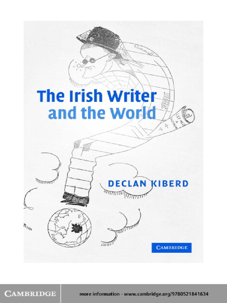 Declan Kiberd) The Irish Writer and The World PDF Irish Language Irish Nationalism photo photo