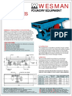 Wesman Oscillating Conveyor Details