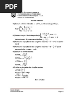 Estudo Dirigido - Calculo i