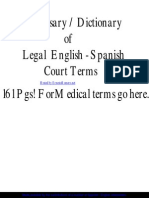 Glosario Ingles Juridico