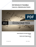 Econometria Enero - Mayo 2013