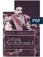 Şadiye Osmanoğlu Acı Tatlı Hatıralarım Babam Abdulhamid Saray Ve Surgun Yılları