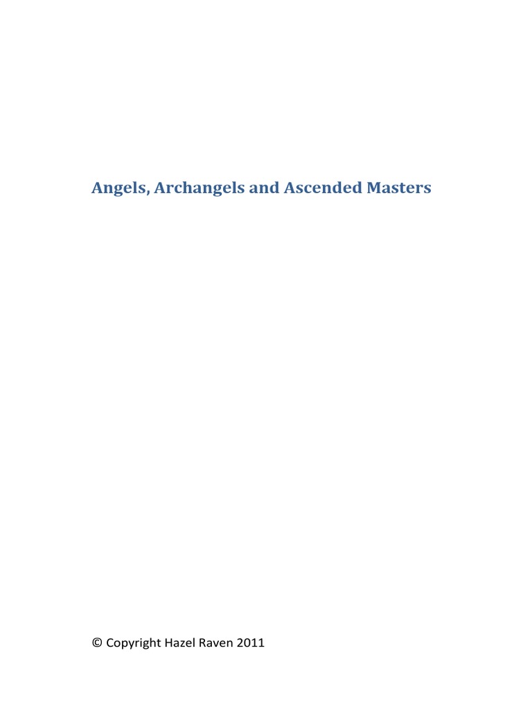 Angels and Archangels With Hazel Raven PDF Aphrodite Mantra