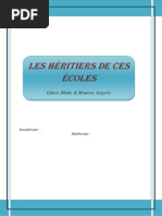 Les Héritiers de Ces Écoles