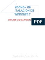 Manual de Instalacion de Windows 7