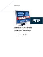 Manual - Inventarios 2009 Sic Jac PDF