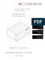 TM 11-7010-207-23 - Converter - Unit - CV-3787 - 1985 PDF