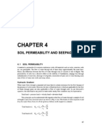 Permeability and Seepage of Soils
