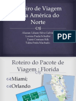 Roteiro de Viagem para América Do Norte