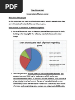 Chart Showing The Habit of People Regarding Gyms: Goes To Gym Regularly