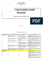 K To 12 English Competencies Grade 1 3