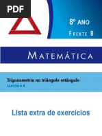Complemento - Lista Extra Matemática - 8 Ano - Livro 2 - Capítulo 04 FB
