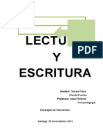 LECTURA pruebas informales