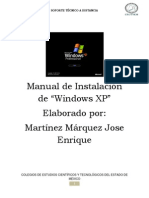 Instalar Windows XP PDF