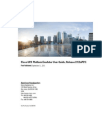 Cisco UCS Platform Emulator User Guide Version 2.1(3aPE1)