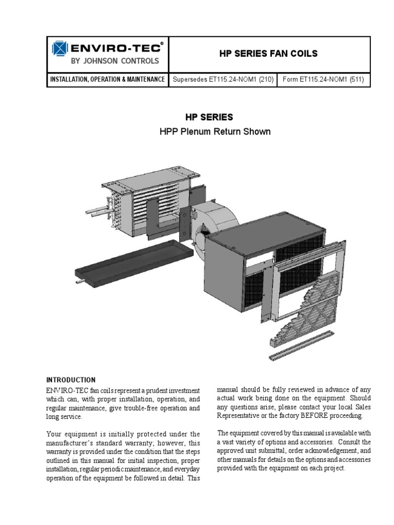 Enviro Tech Fan Coil Unit Wiring Diagram | Wiring Library