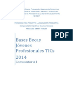 Bases Becas Jovenes Profesionales Tics 2014