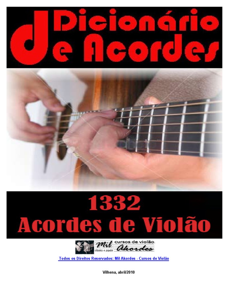 Dicionário De Acordes De Violão Pdf Pdf