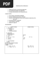 Download Detailed Lesson Plan in Mathematics I by Christian Mark Almagro Ayala SN231384383 doc pdf
