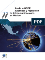 OCDE Reporte telecomunicaciones México