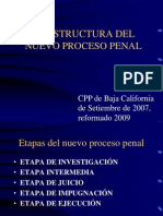 La Estructura Del Nuevo Proceso Penal - Baja California Marzo 08