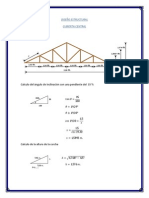 Diseño de Cercha de Madera